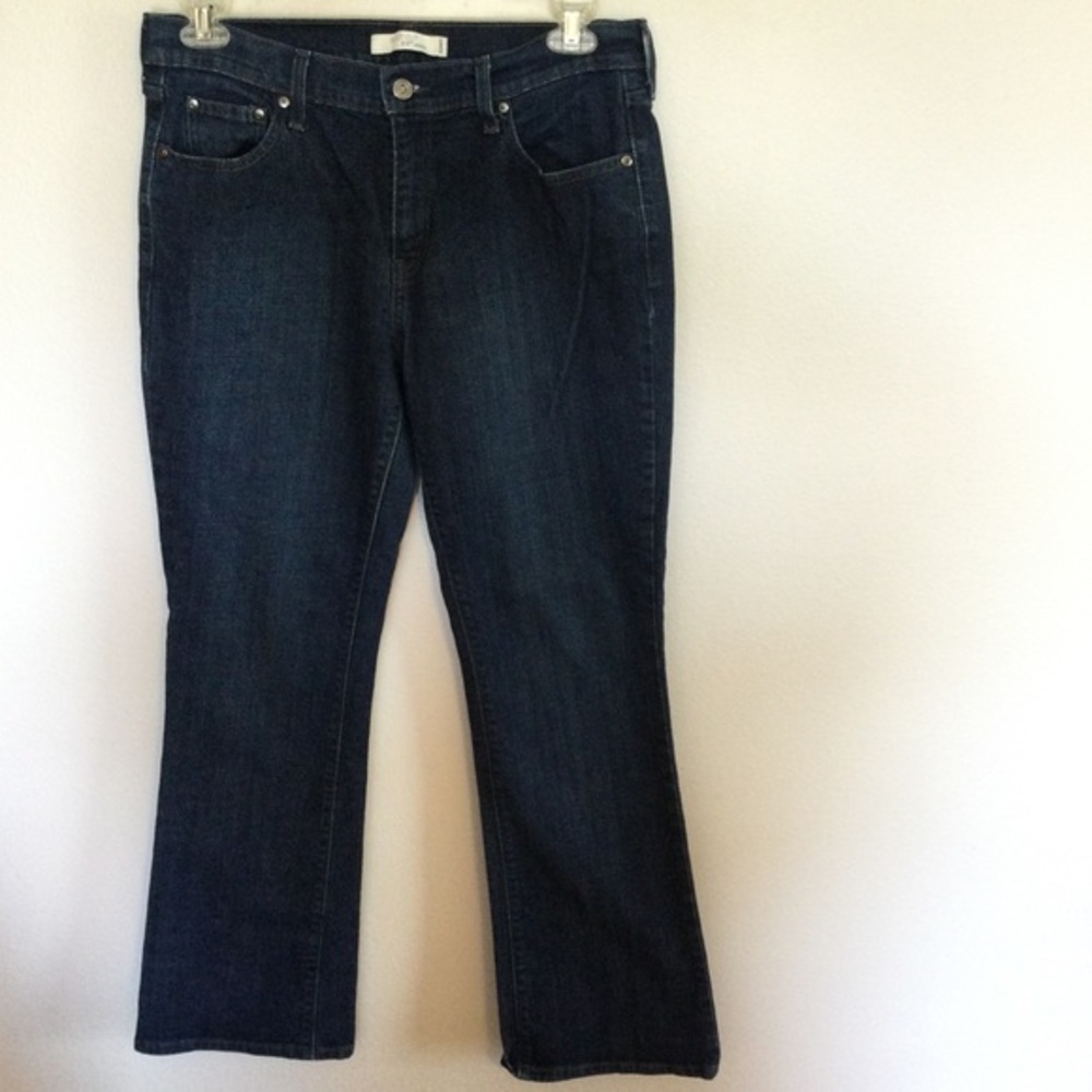 Levi’s Boot Cut 515 Dark Denim Jeans  Size 12 Medium
